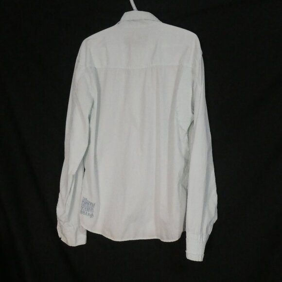 LEE COOPER JEANS | xxxl | Light Blue Button-Up Cotton Casual / Dress Shirt - Picture 2 of 14